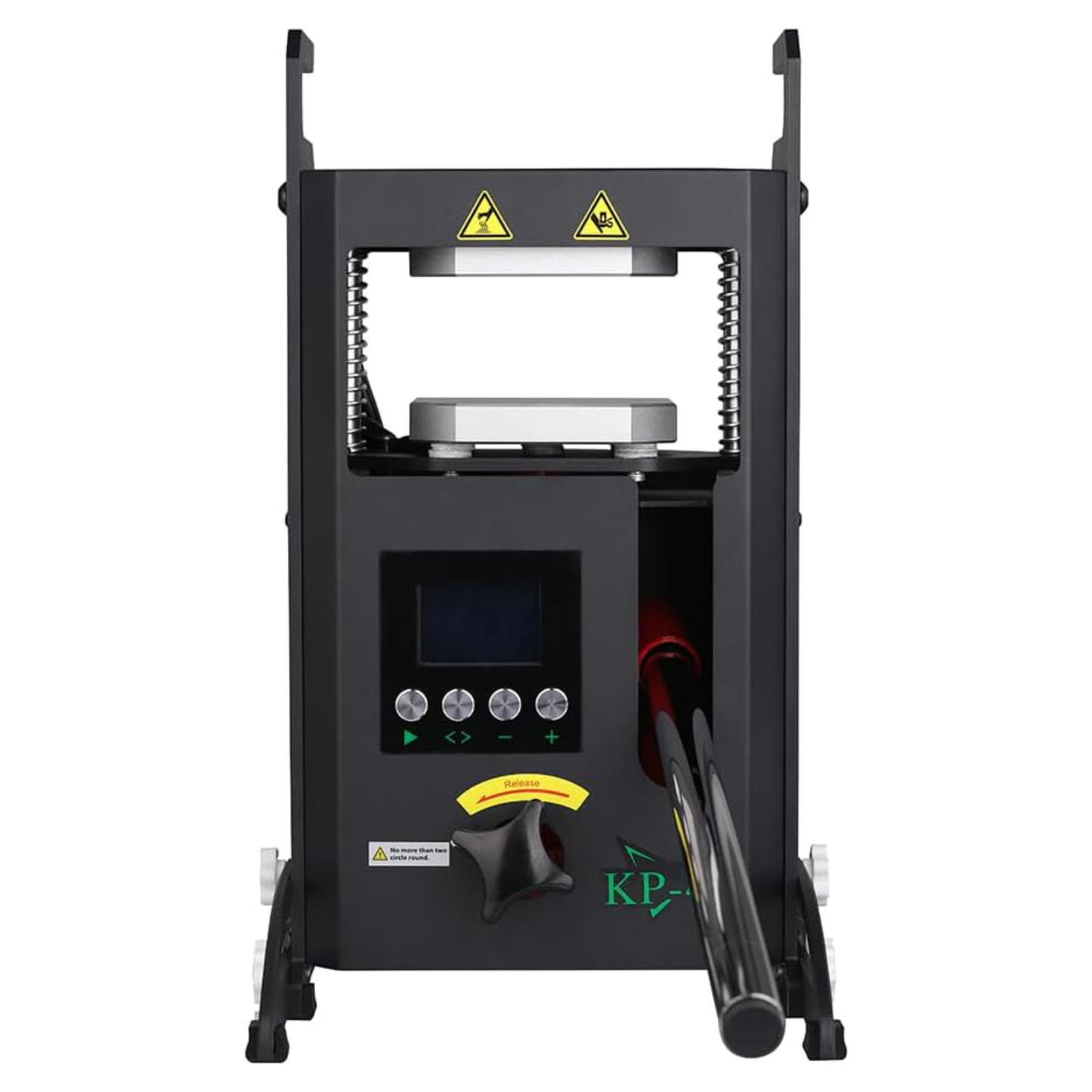 Rosin Heat Press Machine with Dual Heated Plates 4 Tons Manual Press with LCD Digital Display Screen